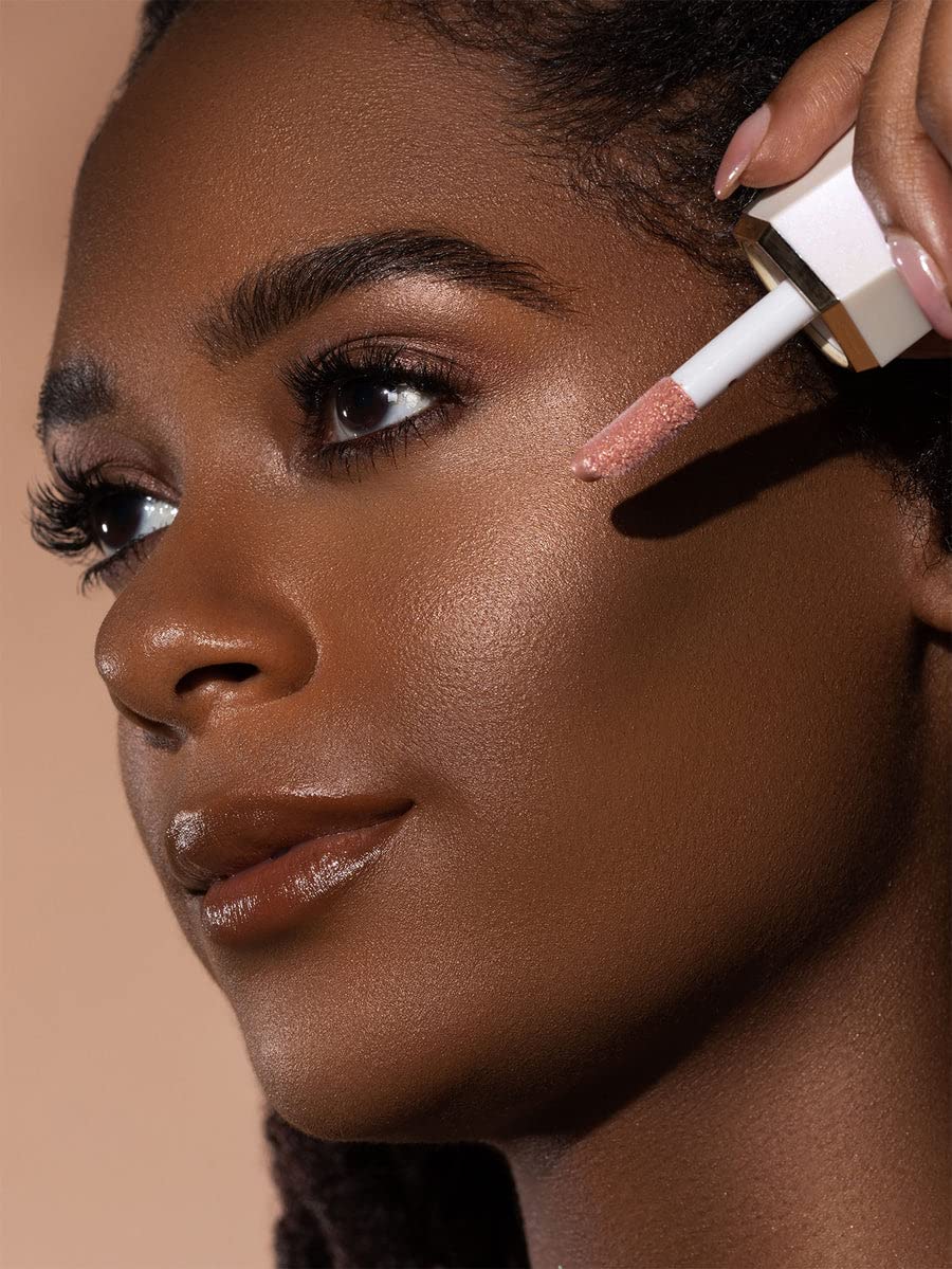 SHEGLAM Glow Bloom highlighter drop dispensing for precise control