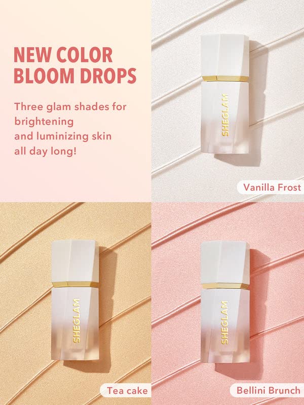 SHEGLAM Glow Bloom applied on cheekbone yields radiant daytime glow.