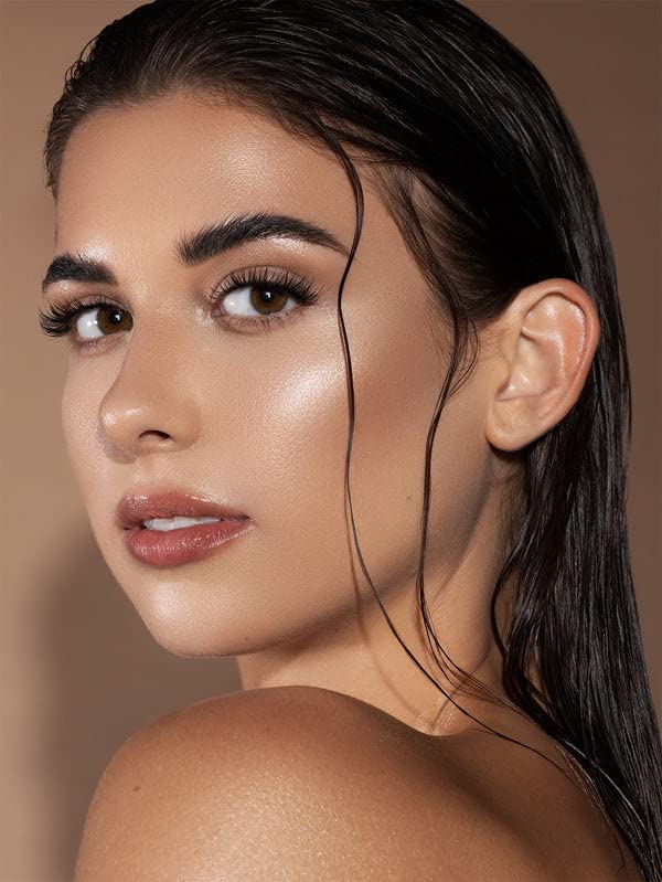 SHEGLAM Glow Bloom cap close-up shows creamy texture for seamless blending.