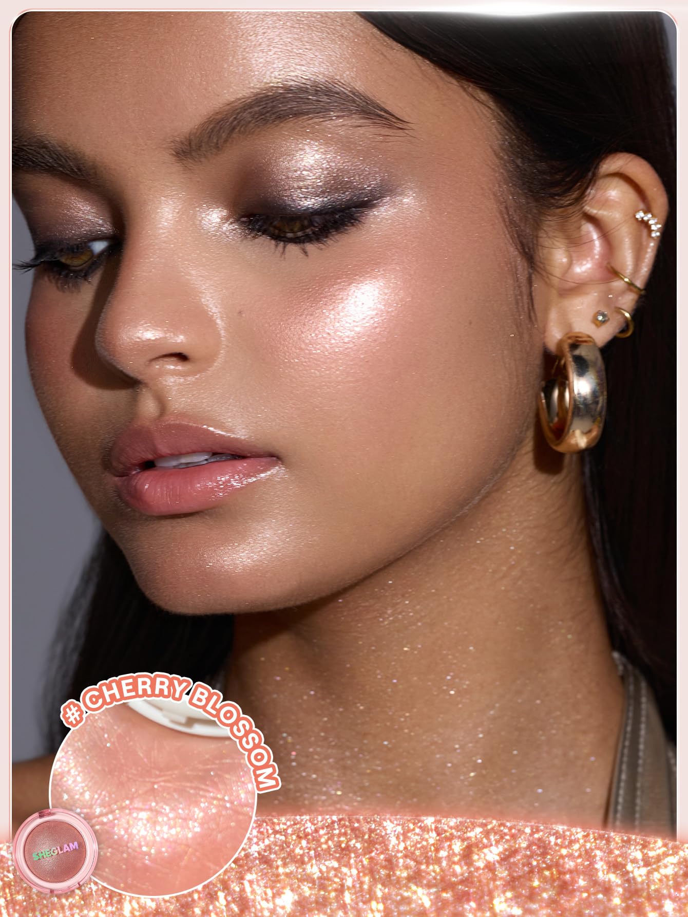 Sheglam Glowchi cruelty-free logo signaling ethical choice.