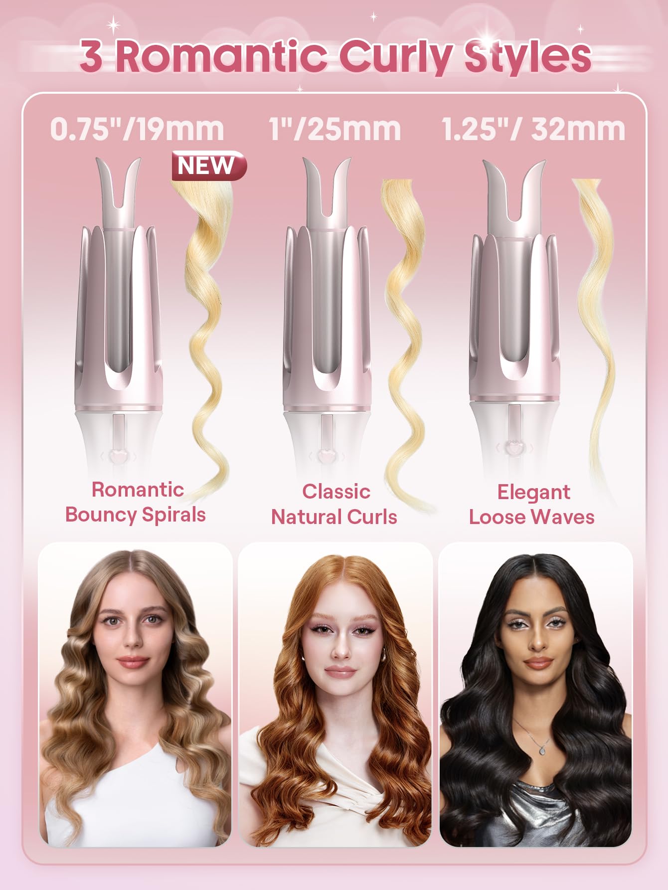 SHEGLAM heart-shaped power button adds a cute usability boost