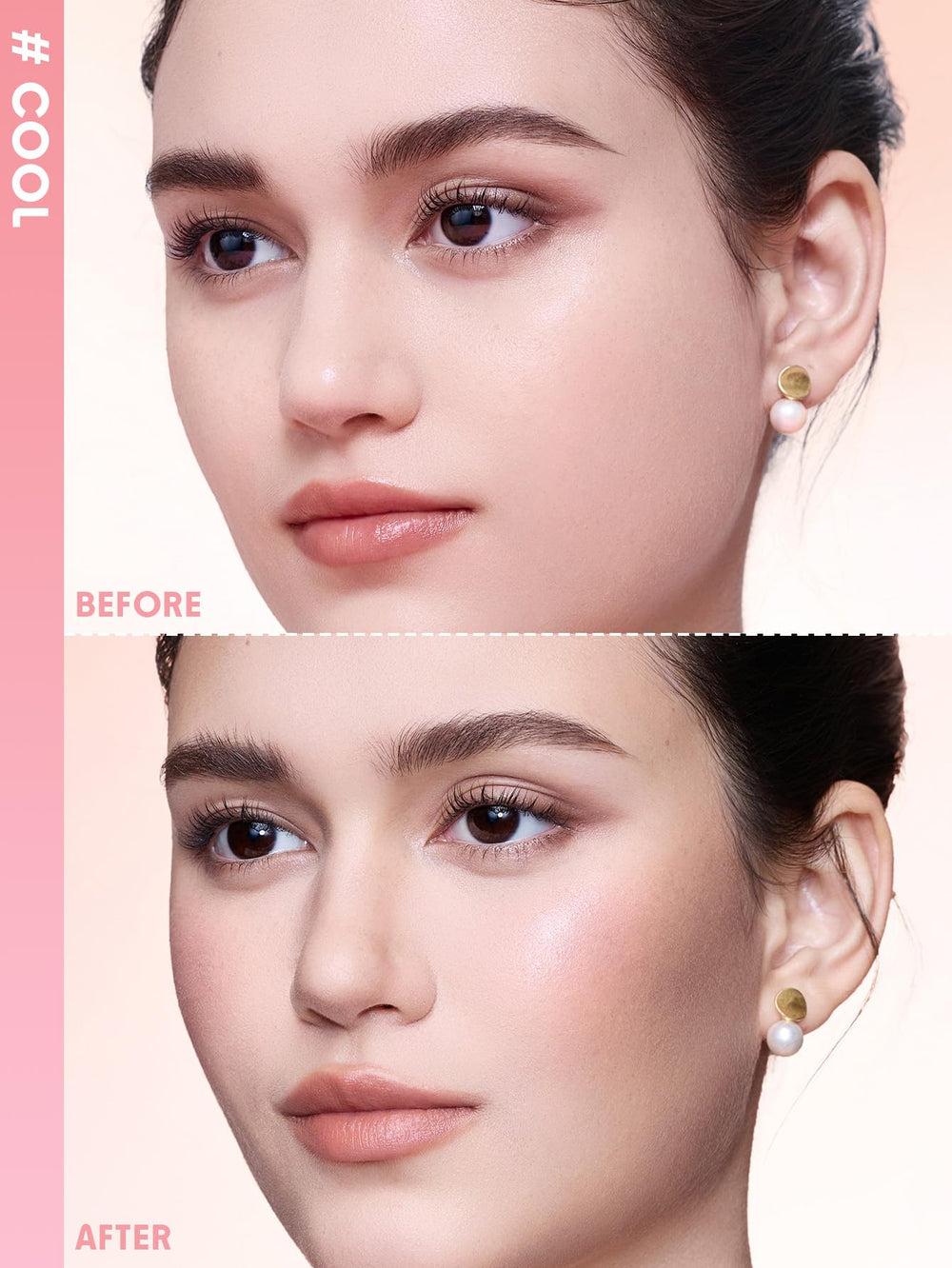 SHEGLAM Hypersculpt iluminador ofrece brillo perlado para un acabado radiante.