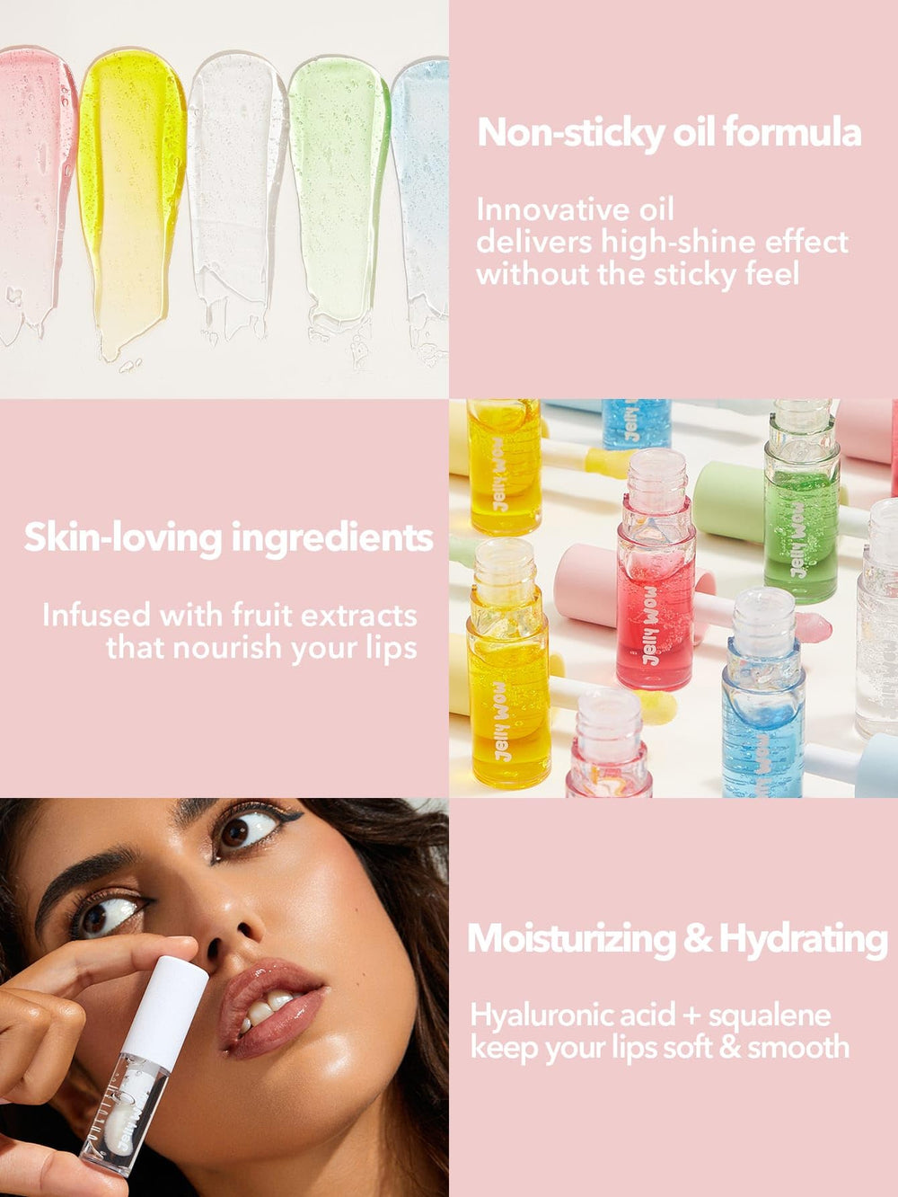 Hidratación y nutrición para labios suaves gracias a Jelly Wow