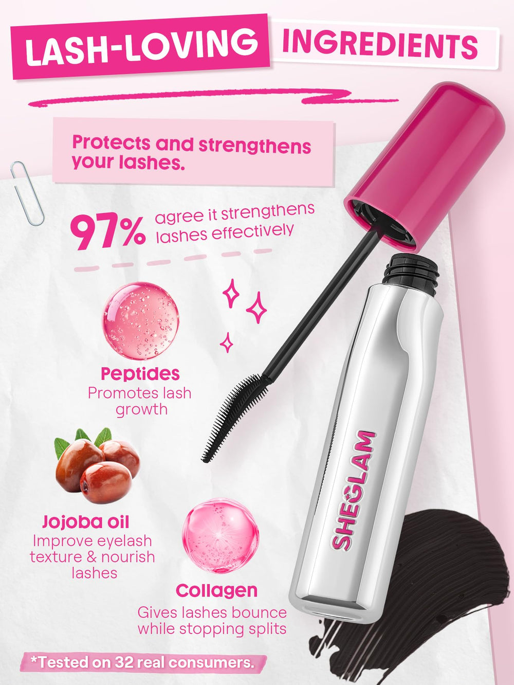 SHEGLAM Lashlighter cruelty-free Leaping Bunny-approved