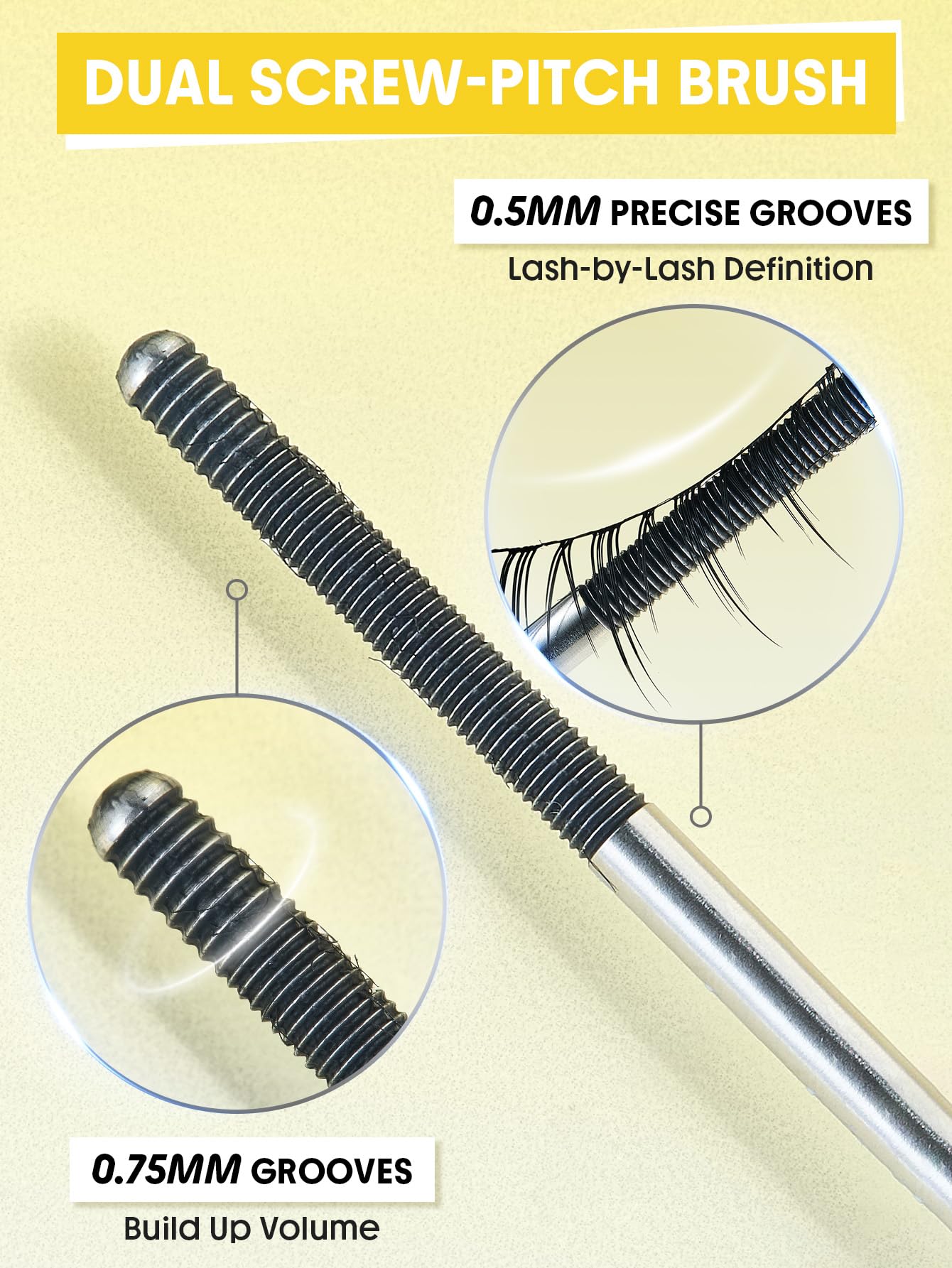 SHEGLAM Lashlighter Iron Curl Mascara waterproof formula for smudge-free wear.