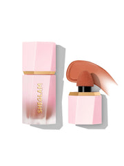 SHEGLAM Liquid Blush Birthday Suit bottle shows hydrating formula for fresh color