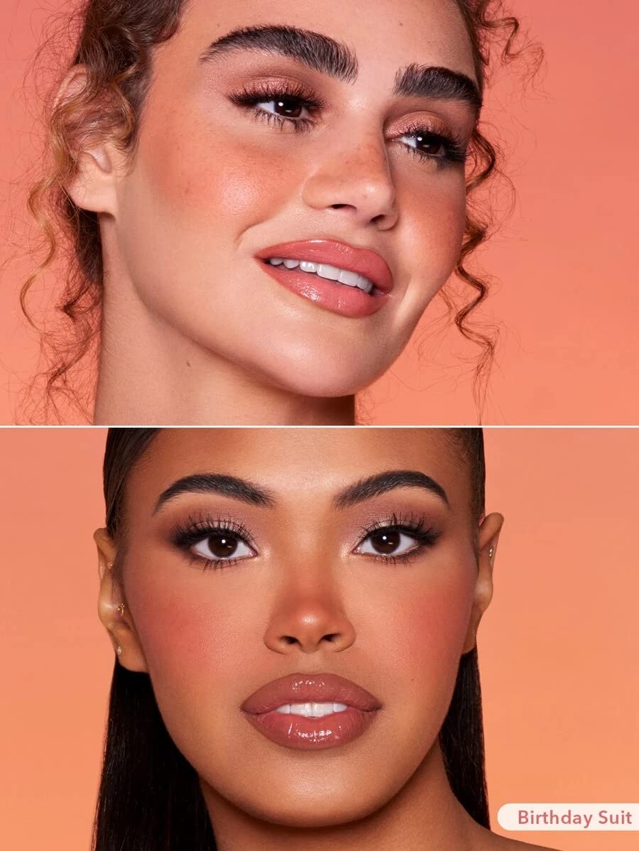 SHEGLAM Birthday Suit swatches reveal natural matte flush