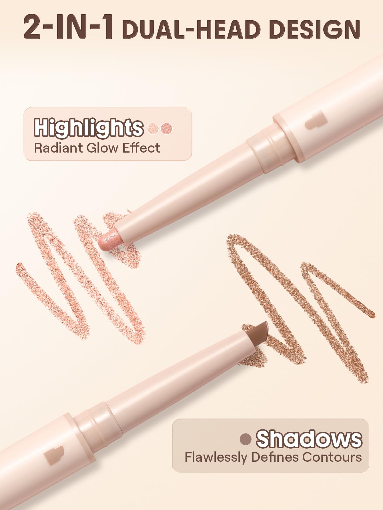 SHEGLAM Lumi-Eye Aegyo-Sal: aplicación cremosa que desliza sin pliegues