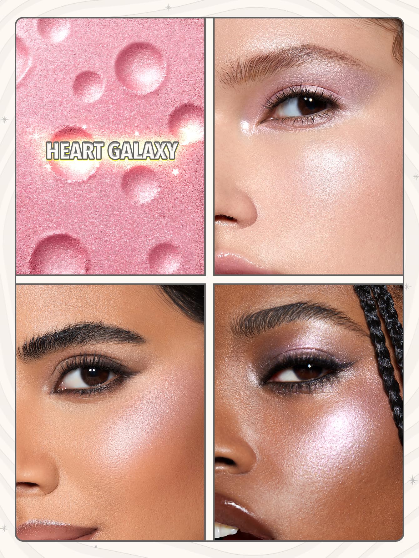 SHEGLAM Lunar Glow Highlighter creamy texture enables easy application