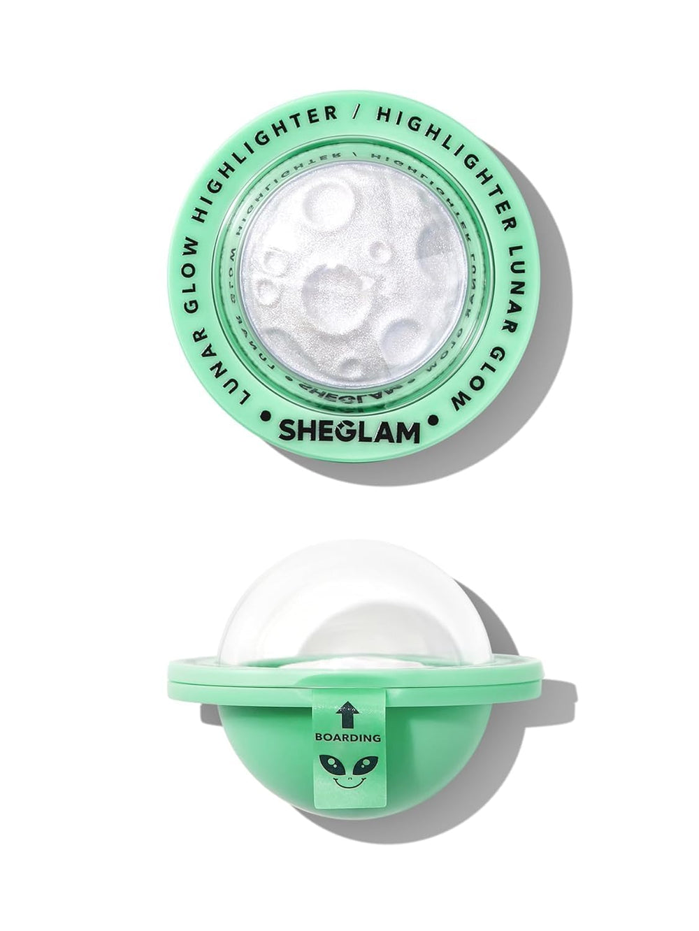 SHEGLAM Lunar Glow Neutron Star compact showing radiant glow texture