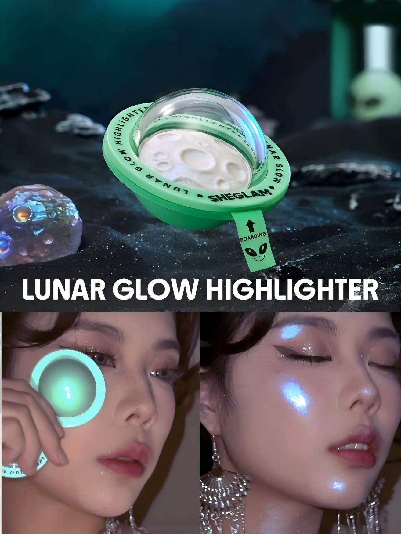 SHEGLAM fingers apply for easy blending and glow
