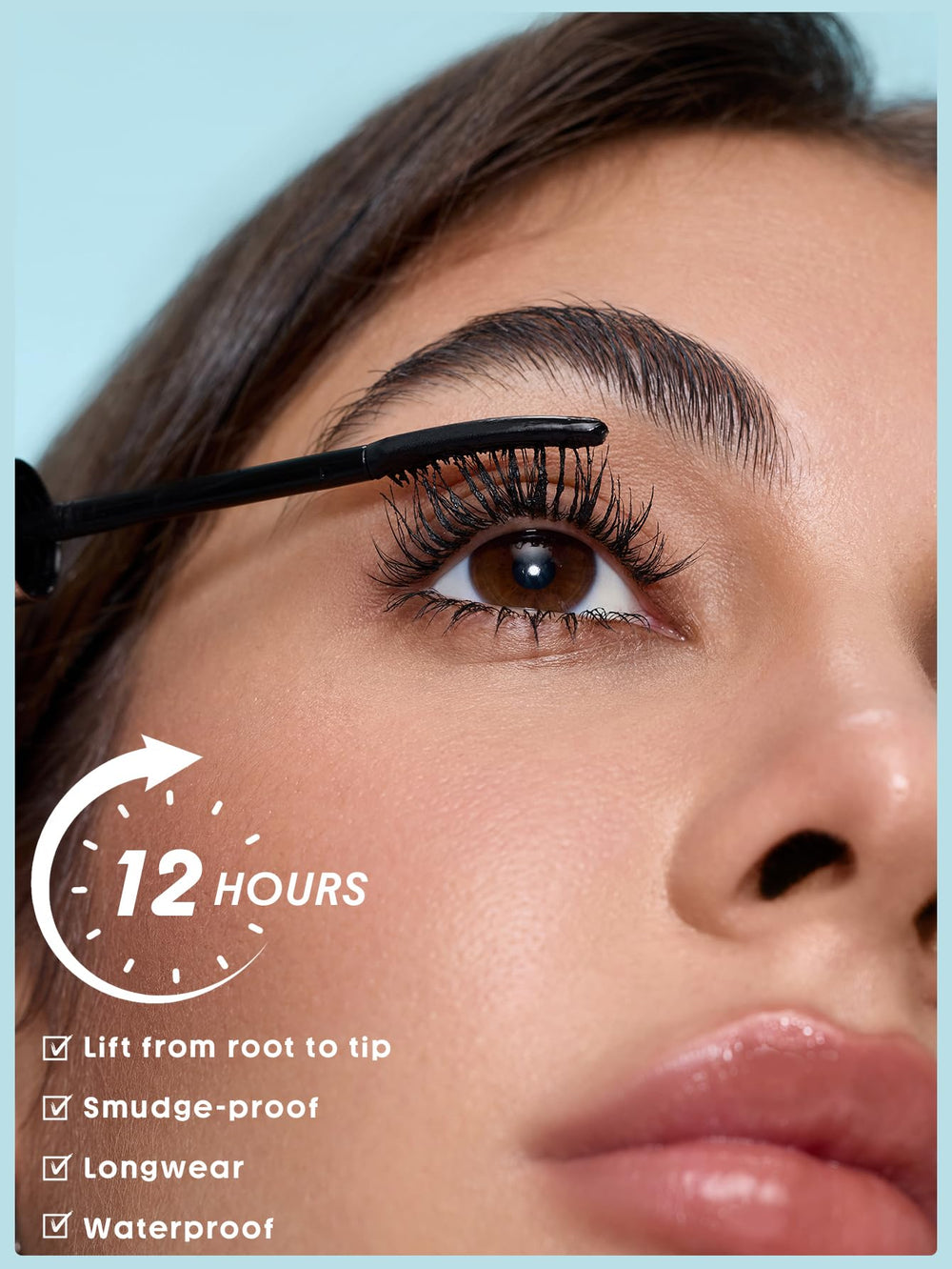 SHEGLAM mascara alargadora envase libre de crueldad para uso ético.