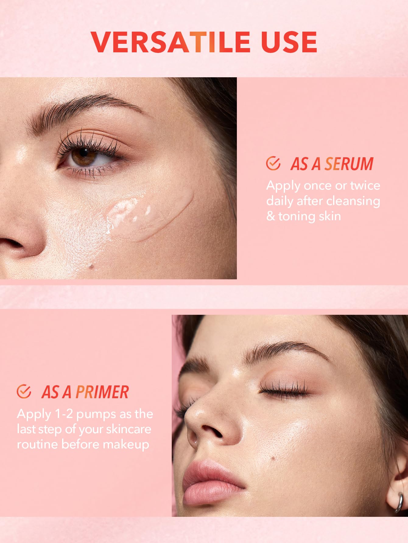 Acabado resplandor tipo piel de cristal de SHEGLAM Melon Melt