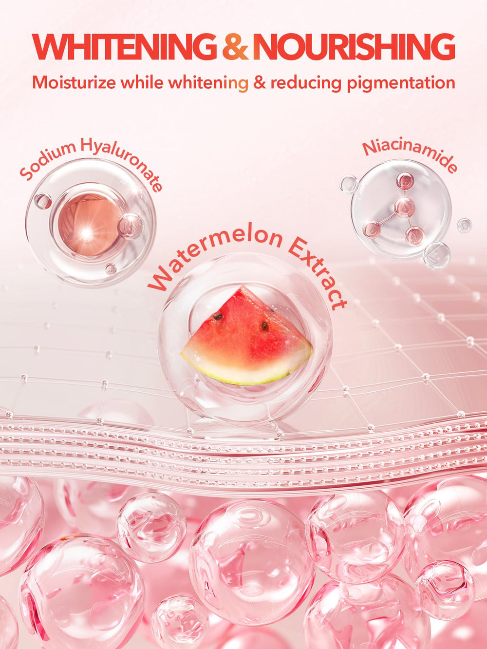 Envase ergonómico de SHEGLAM Melon Melt para dosificar fácilmente