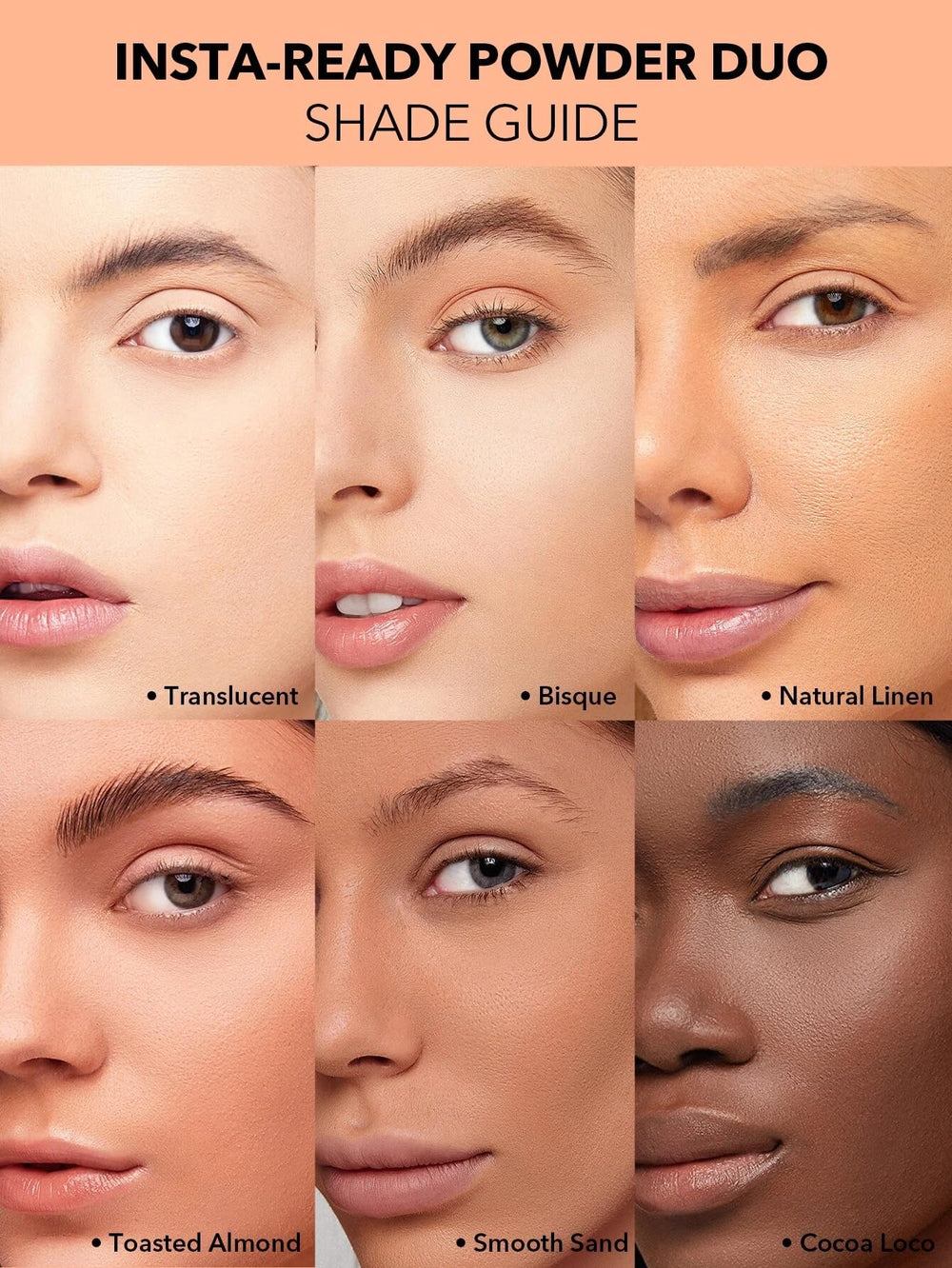 SHEGLAM Polvo Insta-Ready: control de grasa para acabado mate en rostro.