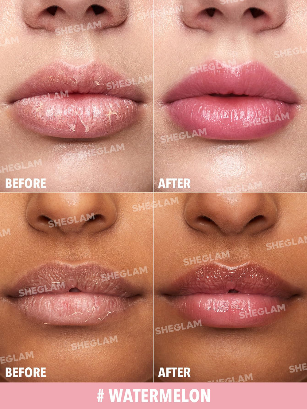 SHEGLAM Pout PHresh muestra color en labios para un look personalizado