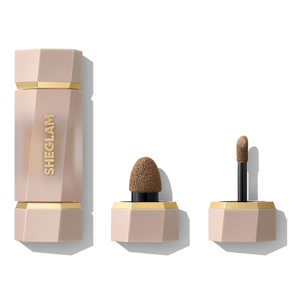 SHEGLAM Precision Sculpt Duo-Stone con aplicador de espuma para difuminar fácilmente