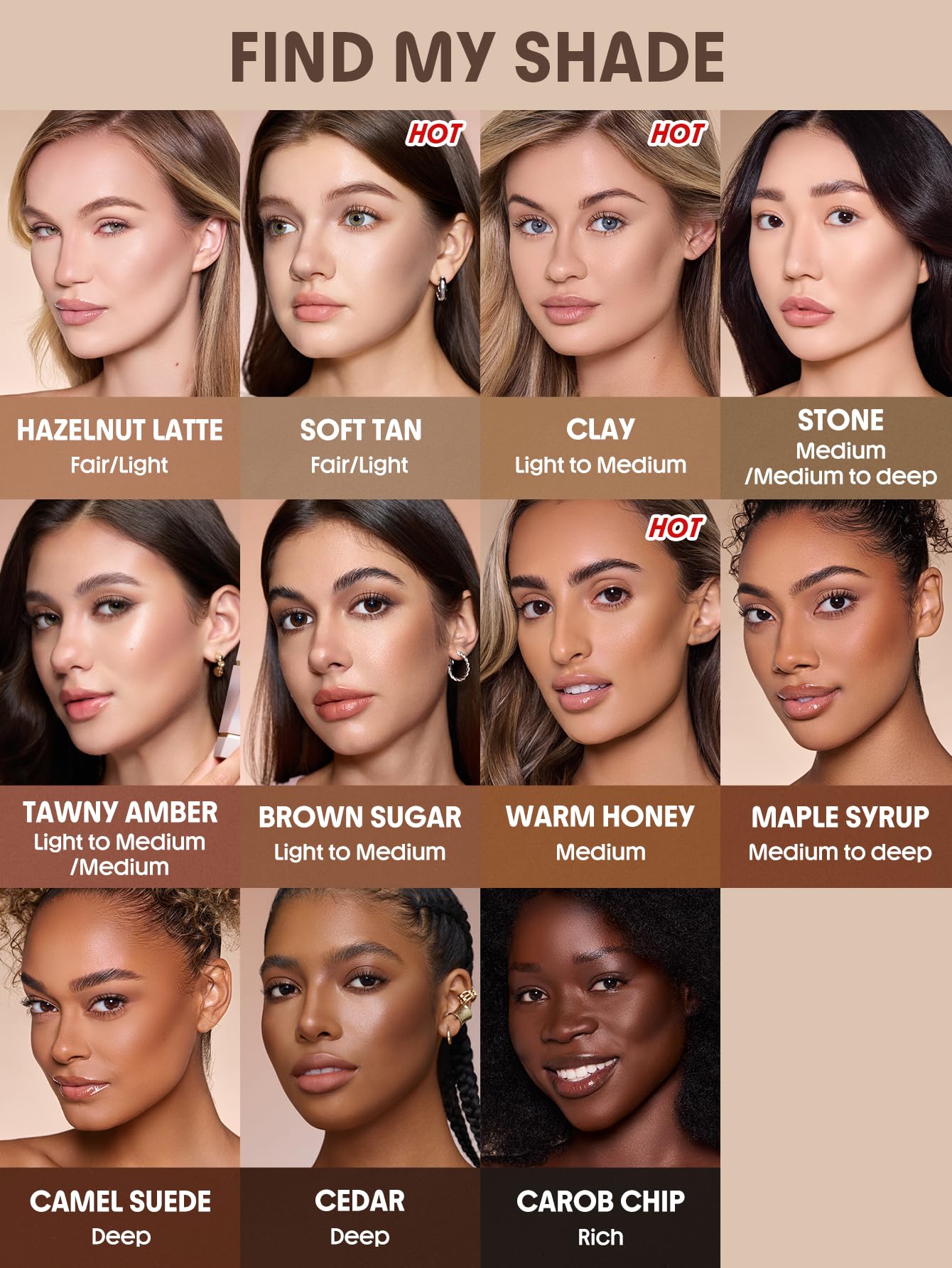 SHEGLAM Precision Sculpt Duo-Stone libre de crueldad y adecuado para uso diario