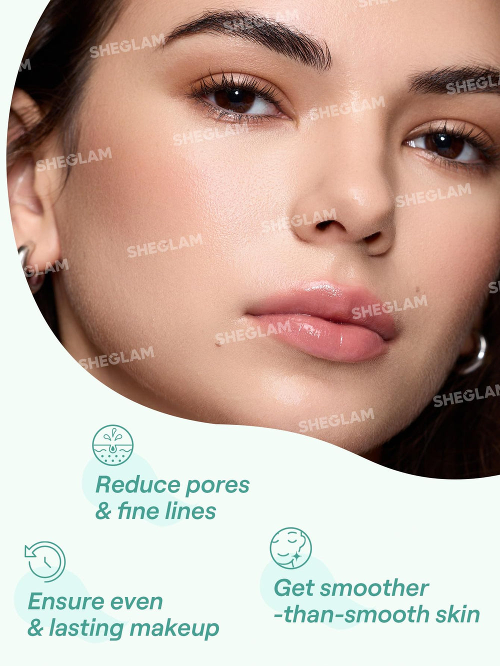 SHEGLAM Primer Poros: efecto satinado que difumina imperfecciones.