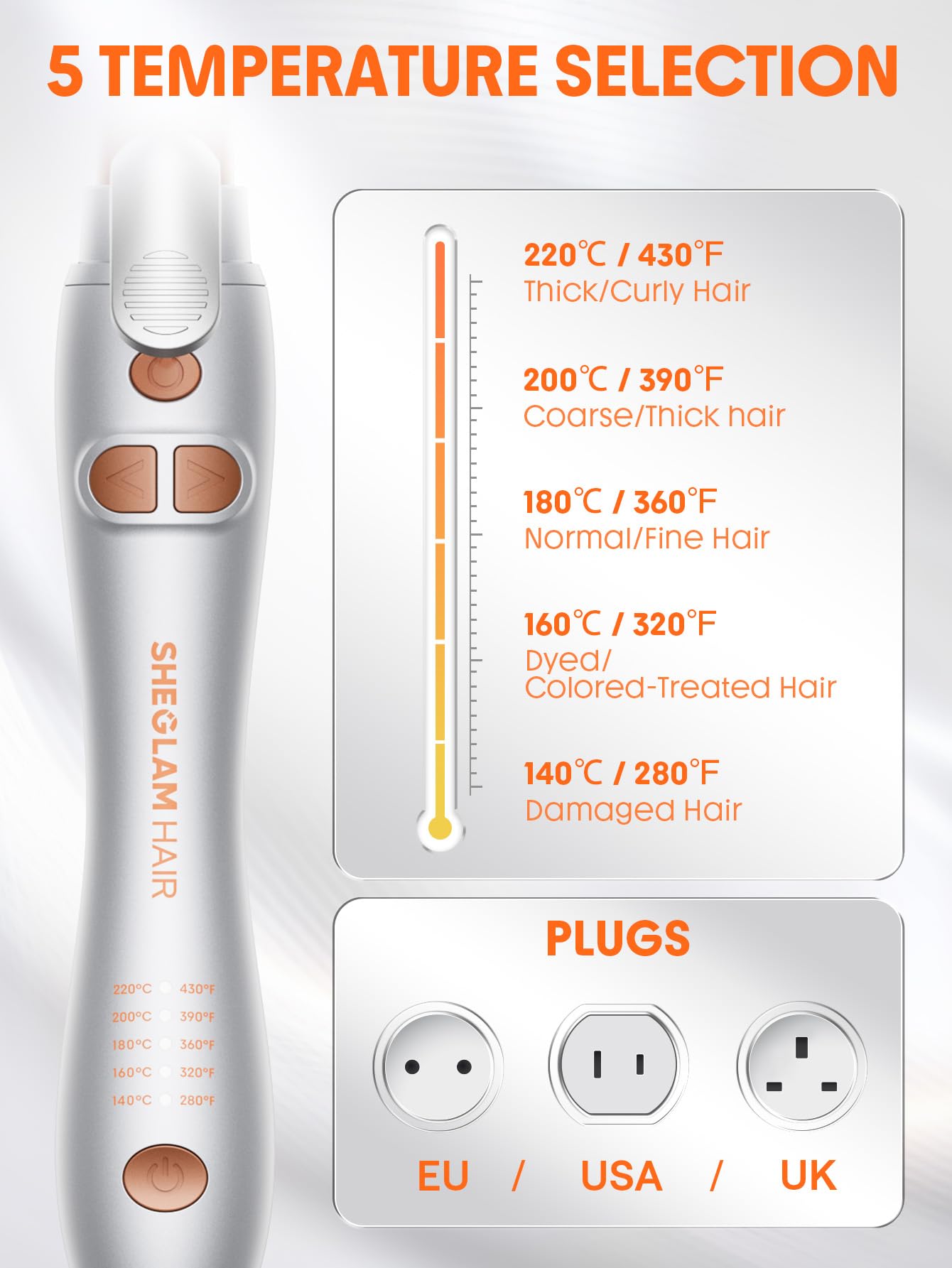 SHEGLAM water-based ceramic coating for smoother, shinier hair.