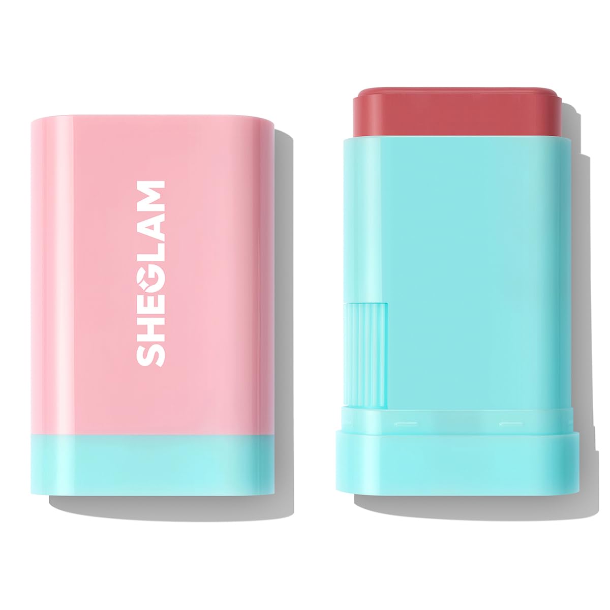 SHEGLAM Rubor en barra brillo para mejillas, aplicación suave y natural