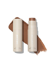 SHEGLAM Snatch 'n' Define contour stick application angle for precise sculpting