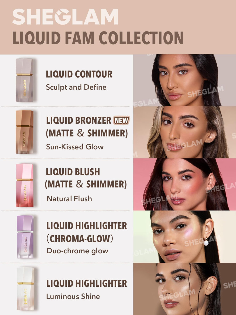 SHEGLAM Sun Beam Matte Bronzer Toffee, uso diario para retoques rápidos y naturales