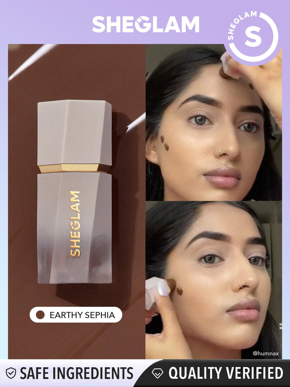 SHEGLAM Sun Sculpt contour stick – seamless blend for natural-looking shadows.