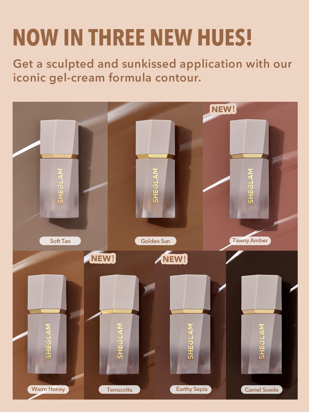 SHEGLAM Sun Sculpt contour stick creamy texture blends seamlessly