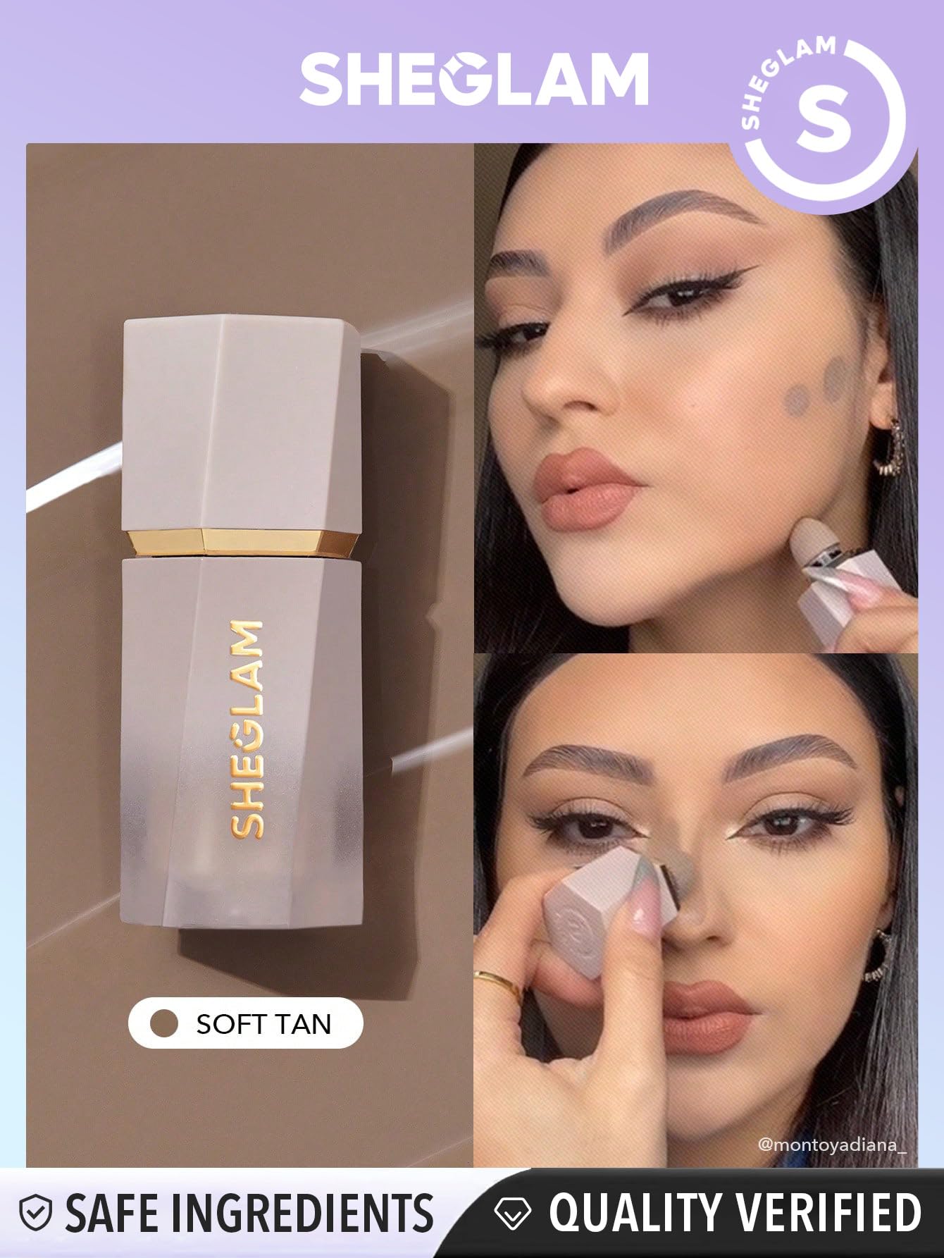SHEGLAM Sun Sculpt contour stick creamy blend for seamless shading