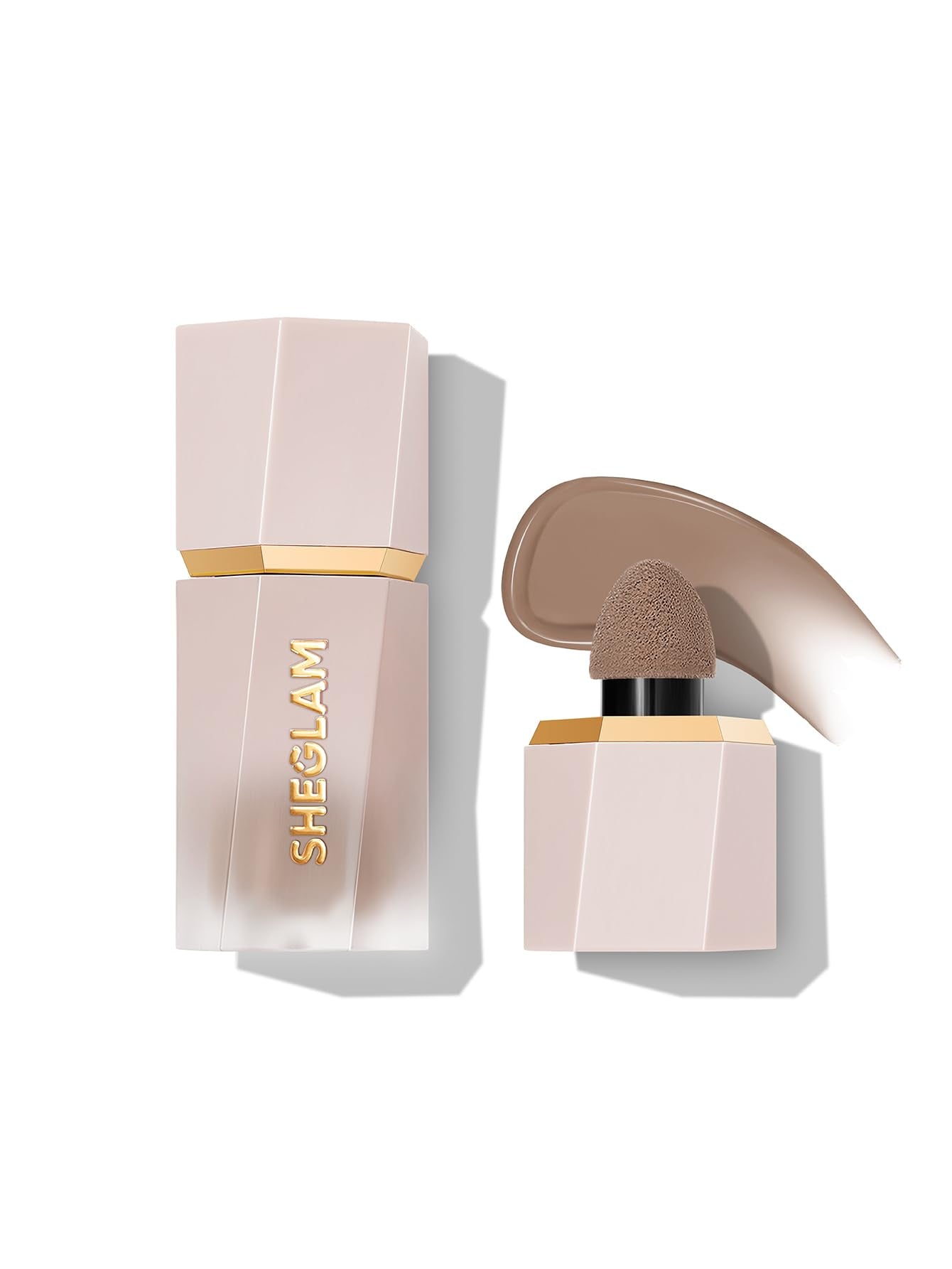 SHEGLAM Sun Sculpt contour stick application close-up for soft-tan definition
