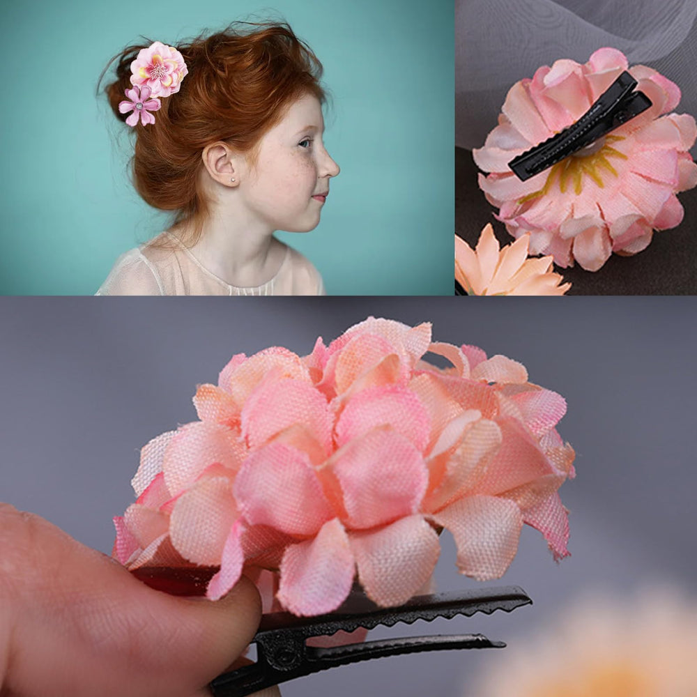 SHEHARUHI accesorios ligeros de cabello florales para uso prolongado