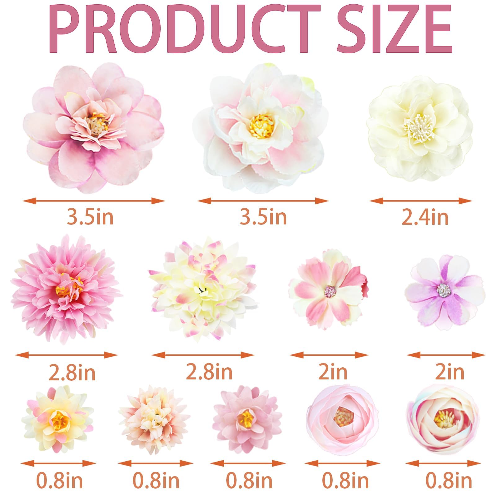 SHEHARUHI broches de flores moradas de peonías para bodas y festivales