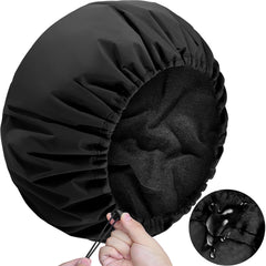 Gorro de ducha SHEOMERN con doble capa impermeable para protección total del cabello.
