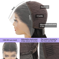 Shesbeauty glueless cap design for quick, comfortable wear.