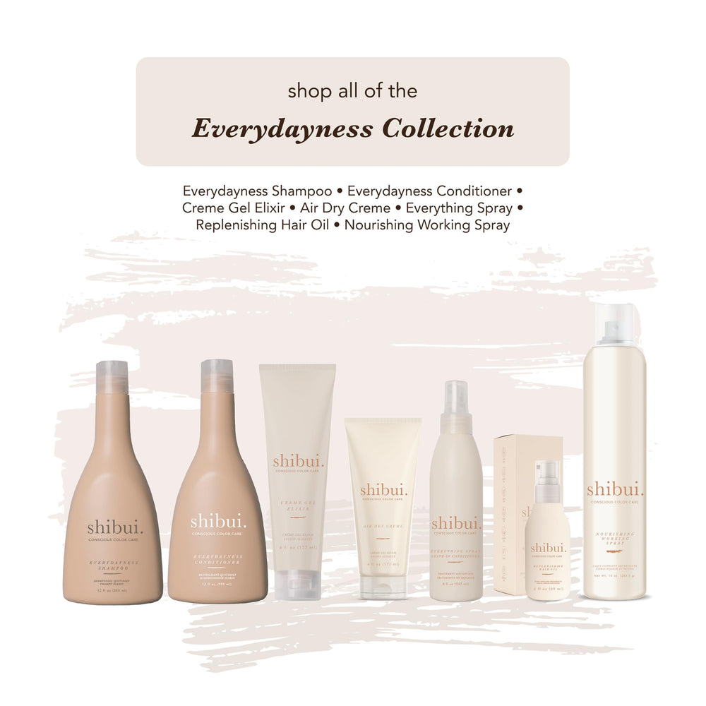 SHIBUI Nourishing Working Spray comes in 10 oz bottle.