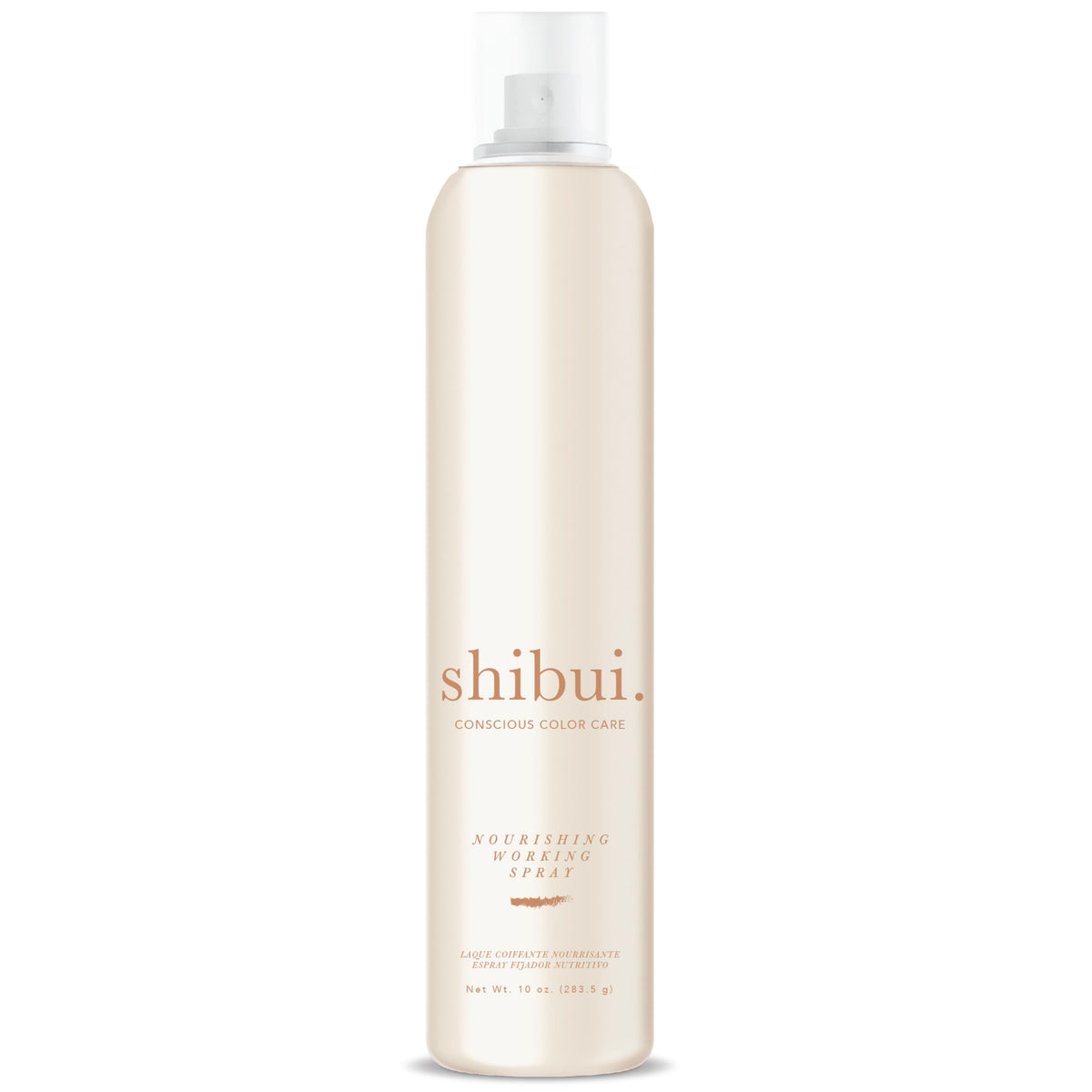 SHIBUI Nourishing Working Spray mist for even coverage and volume.