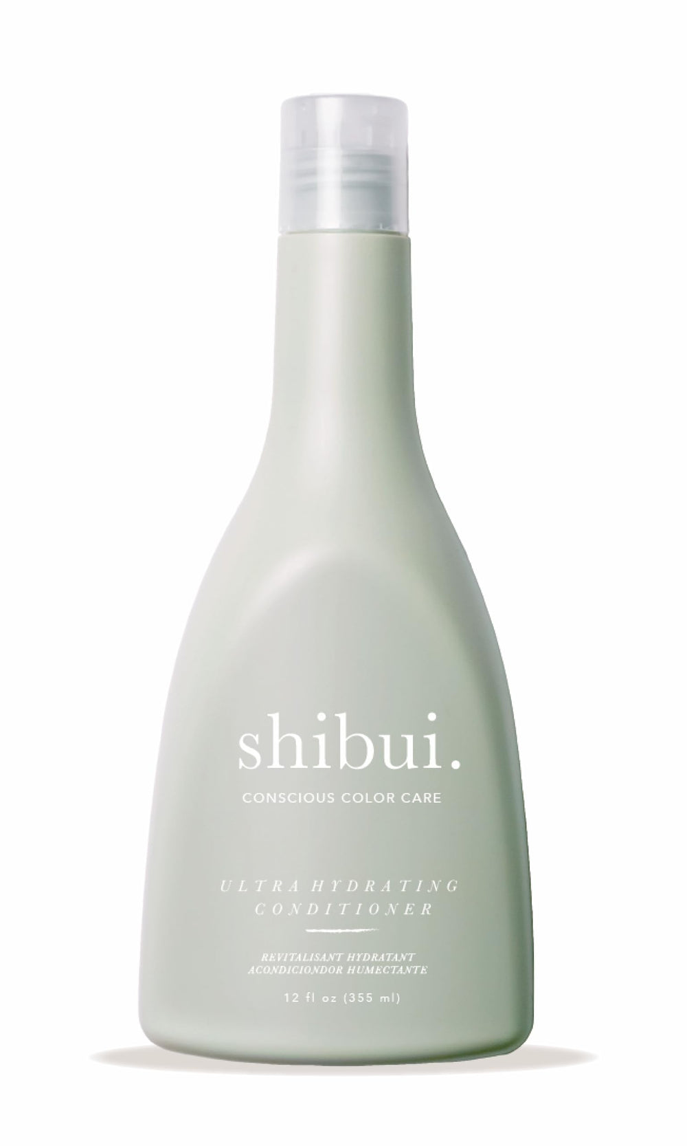 SHIBUI Ultra Hydrating Conditioner bottle front shows moisture-rich formula for color protection