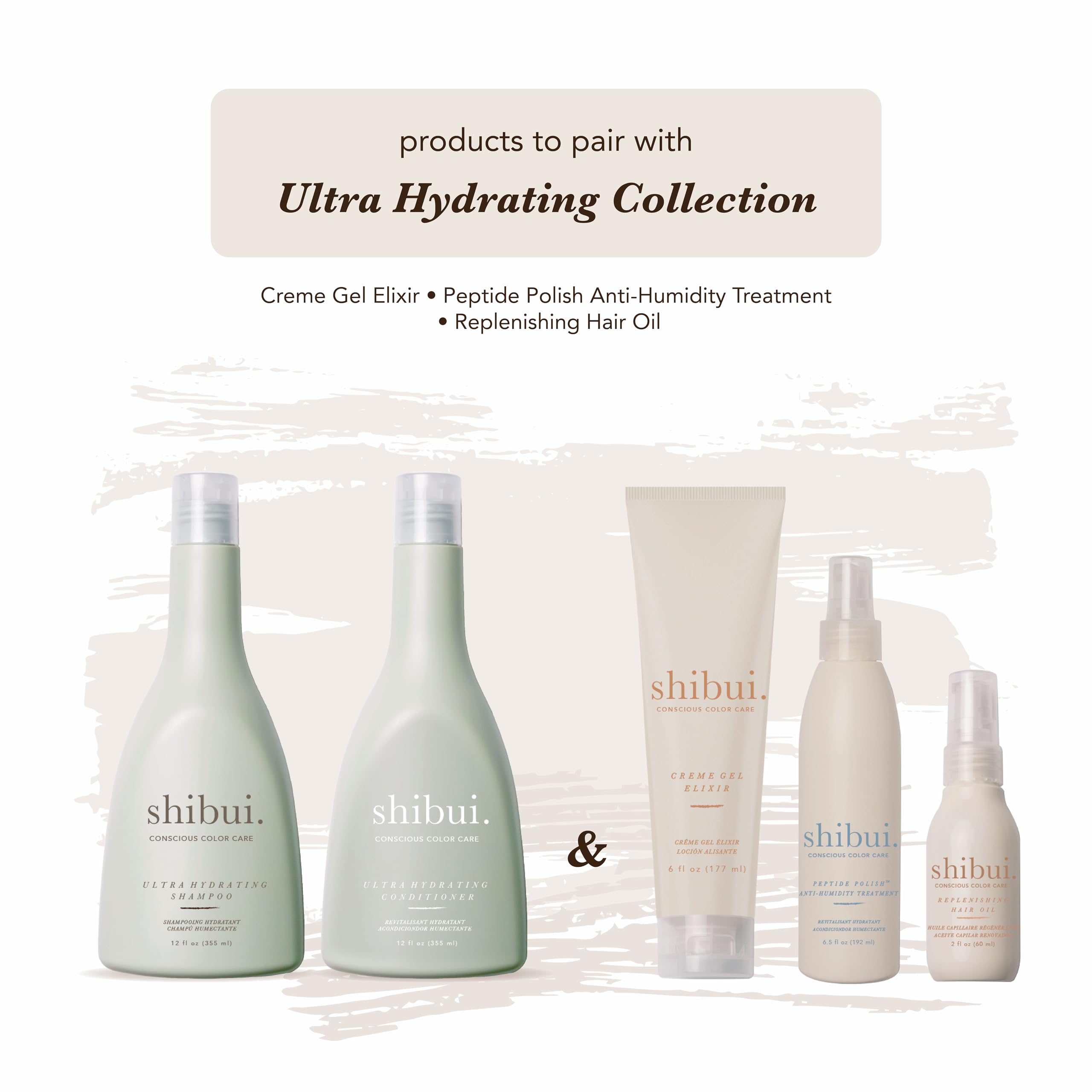 SHIBUI Ultra Hydrating Conditioner core-4-complex protects color during conditioning