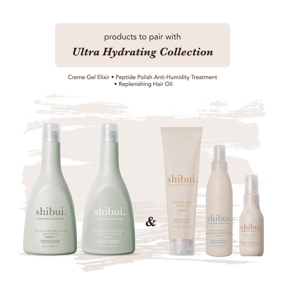 SHIBUI core color care tech: Tripeptides, Oat Oil, Bamboo, Rice Protein.