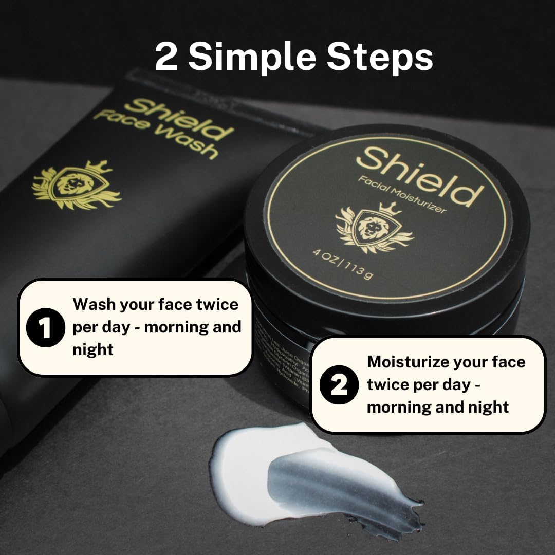 Shield Acne System packaging front displays the trio.