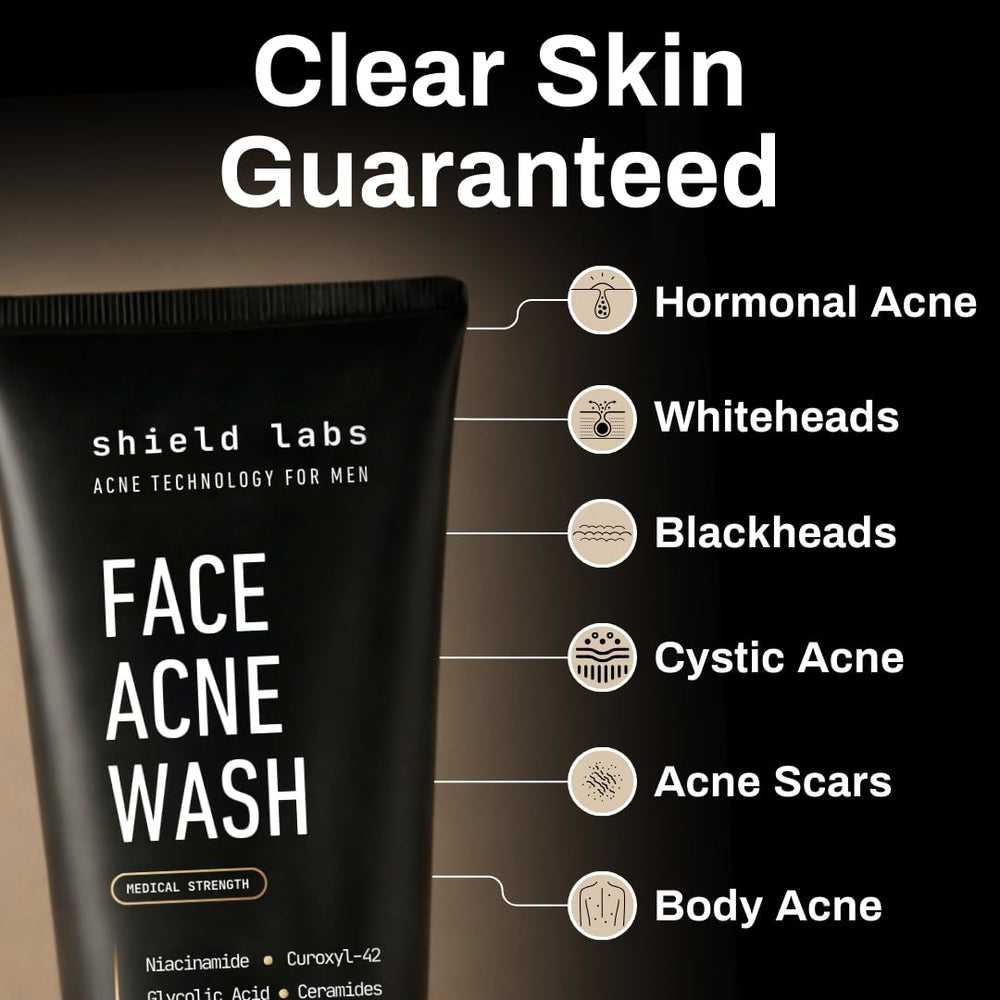 Shield Acne System pimple patches pack provides discreet protection overnight.
