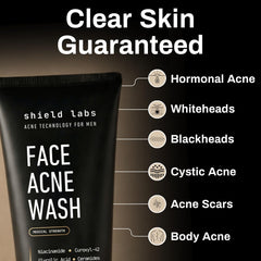 Shield Acne System pimple patches pack provides discreet protection overnight.