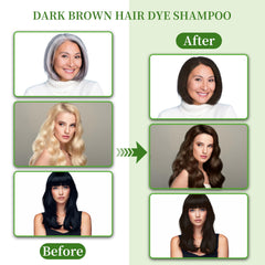 SHIHUANUO color distributes evenly through strands for gray coverage