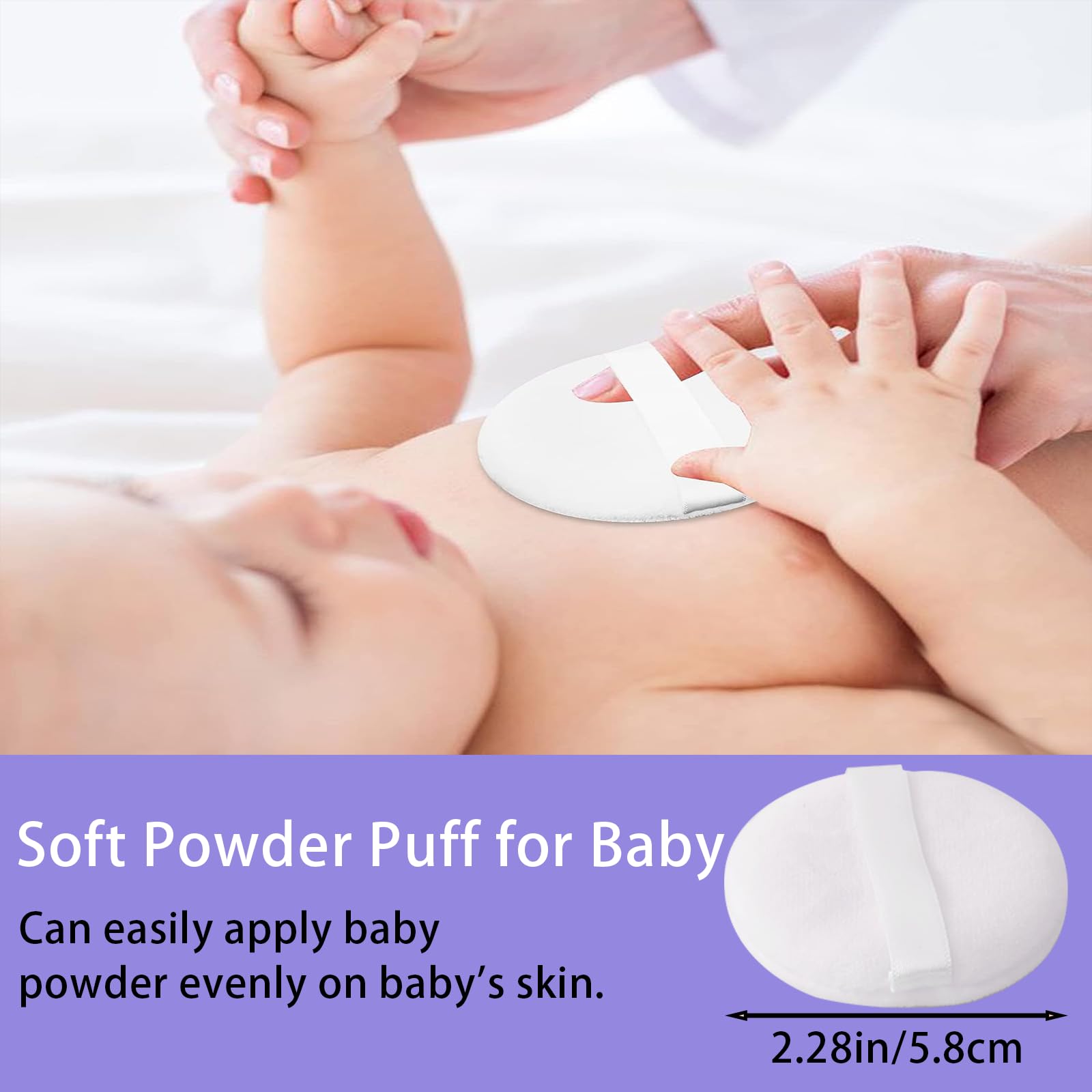 Compact travel case fits 2–6 ounces of powder for trips.