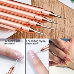 Shine Chance 3D flat and ombre brushes for versatile nail art