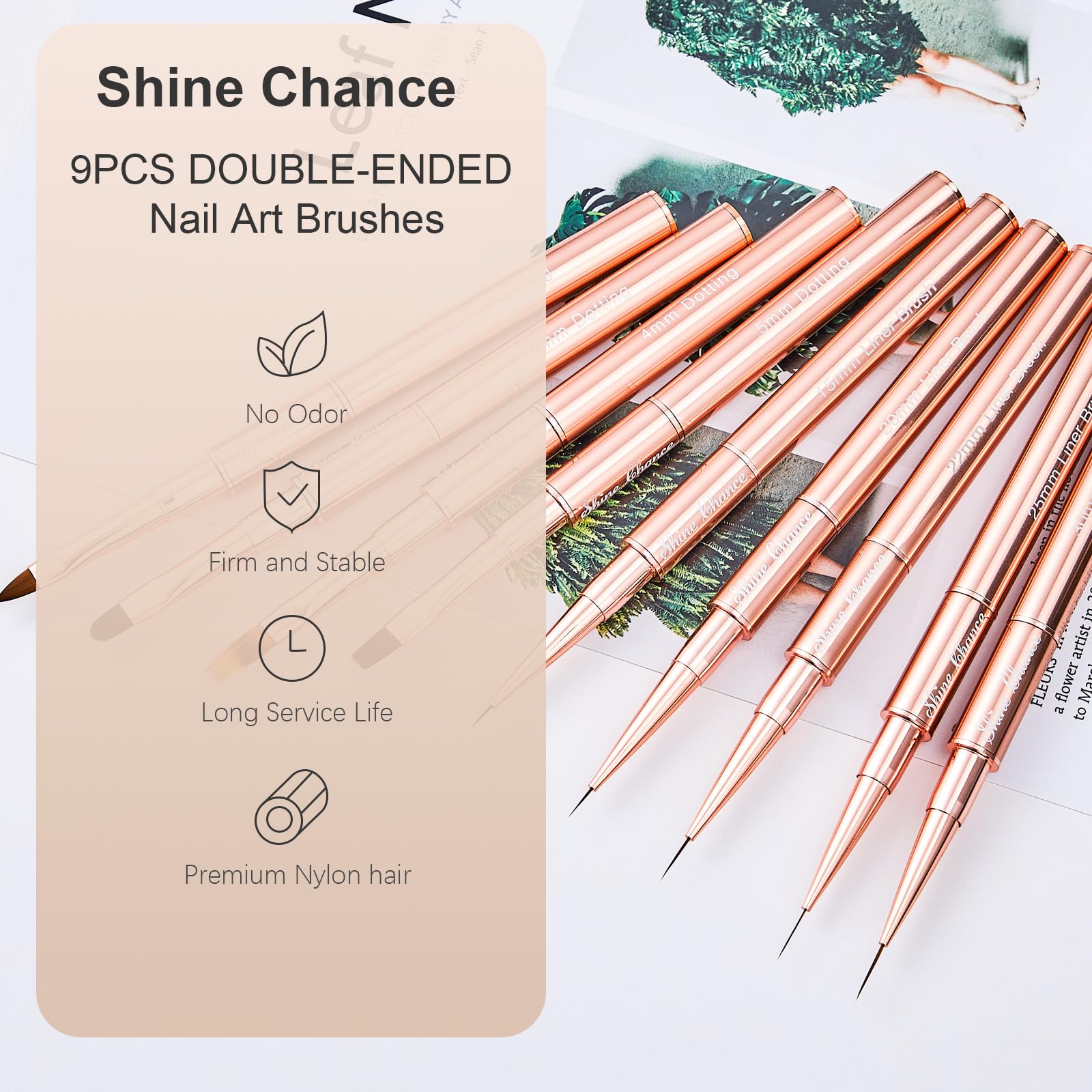 Shine Chance multi functional nail art kit for diverse designs