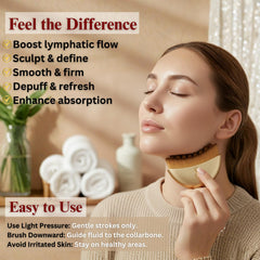 Shine Dreammy spa-grade lymphatic massage demonstrates gentle facial drainage and reduced puffiness