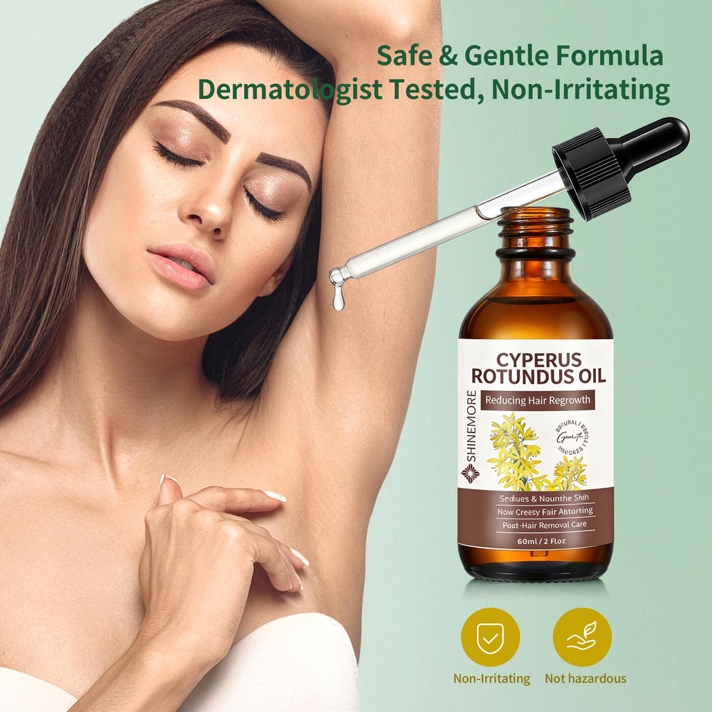 ShineMore bikini-line care image showing targeted smoothing and care.