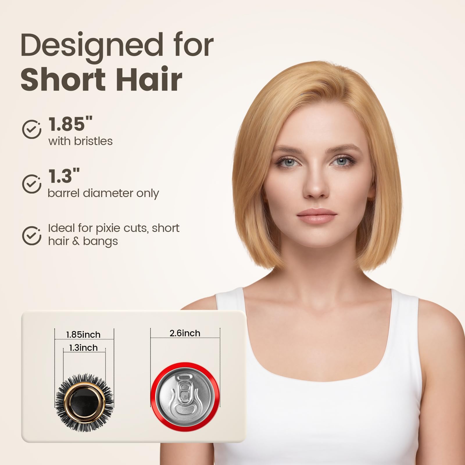 SHINLEA ergonomic grip aids precise, comfortable styling sessions.
